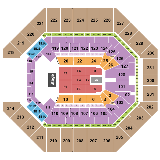 Frost Bank Center Journey Seating Chart